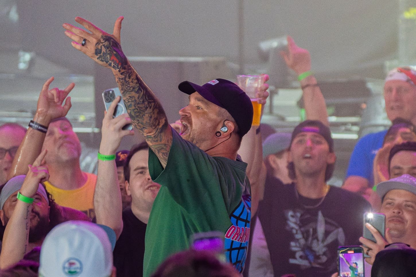 New Found Glory performs at Freedom Mortgage Pavilion in support of The Offspring. New Found Glory performs at Freedom Mortgage Pavilion in support of The Offspring.