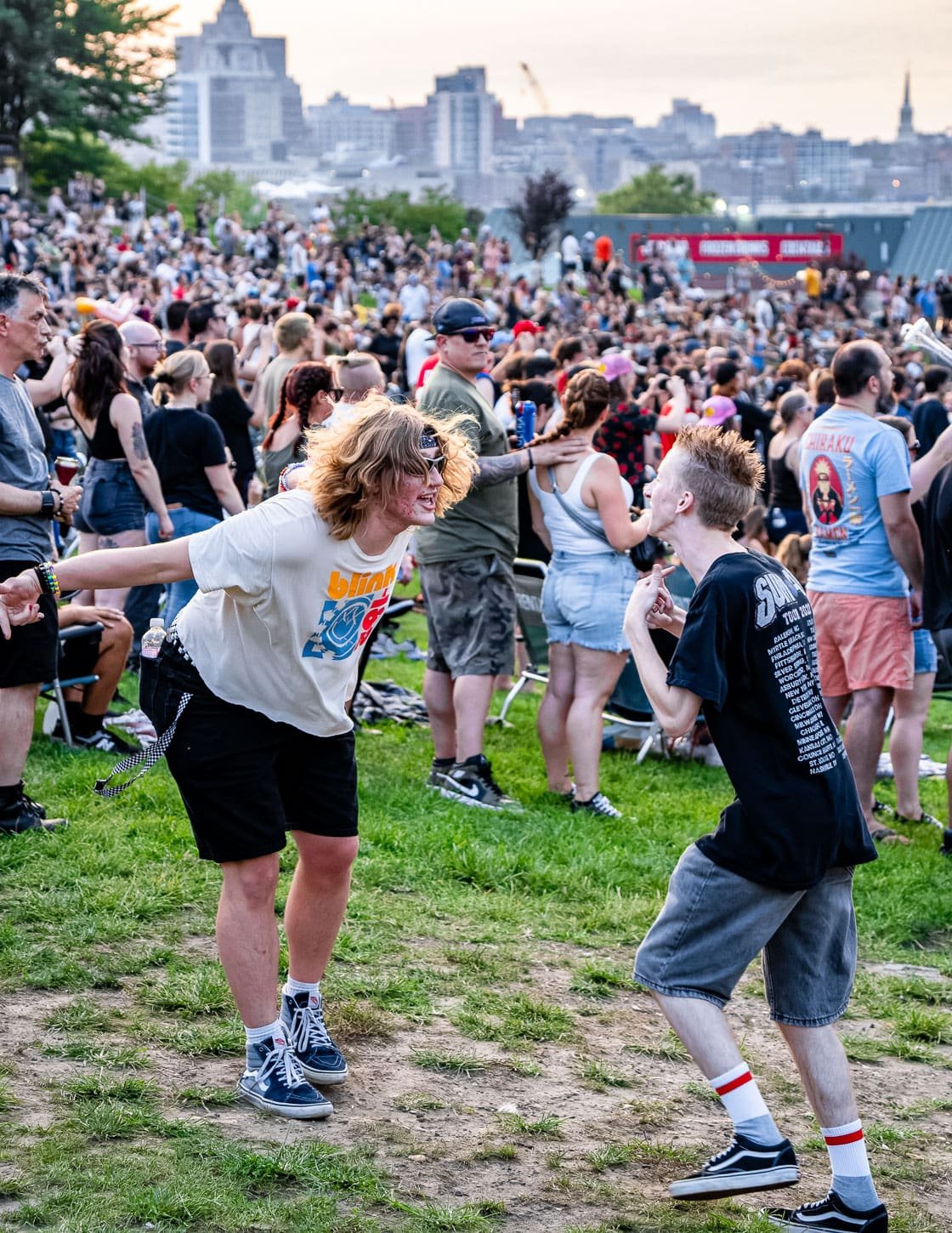 Fans of The Offspring, Jimmy Eat World & New Found Glory party while the tour stopped in Camden, NJ Fans of The Offspring, Jimmy Eat World & New Found Glory party while the tour stopped in Camden, NJ