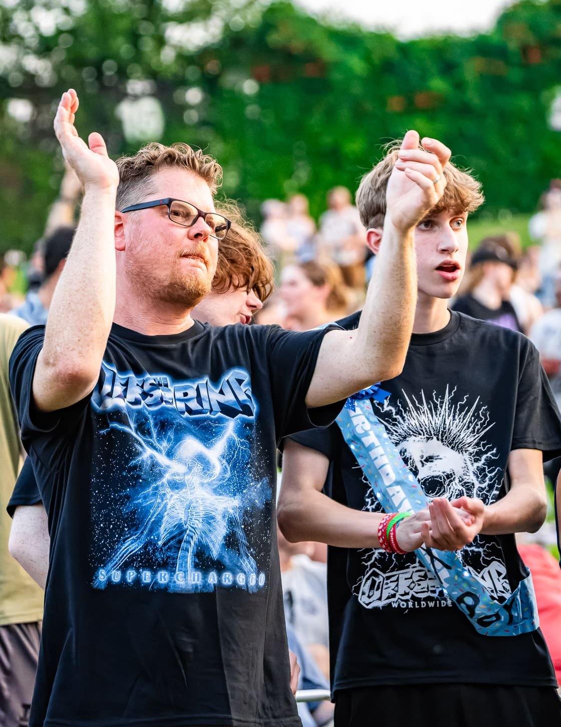 Fans of The Offspring, Jimmy Eat World & New Found Glory party while the tour stopped in Camden, NJ Fans of The Offspring, Jimmy Eat World & New Found Glory party while the tour stopped in Camden, NJ
