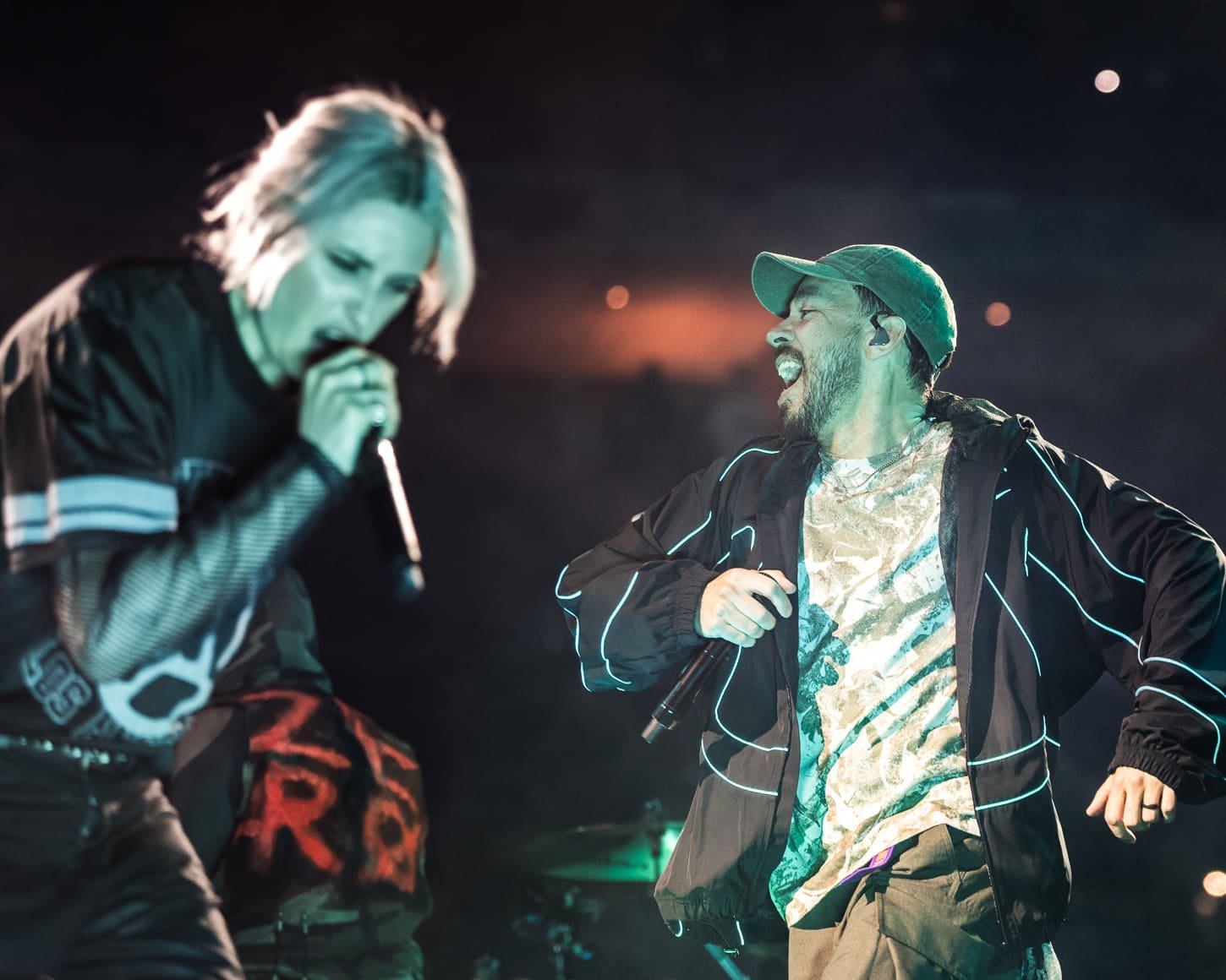 Linkin Park performs at the Xfinity Mobile Arena in Philadelphia, PA
