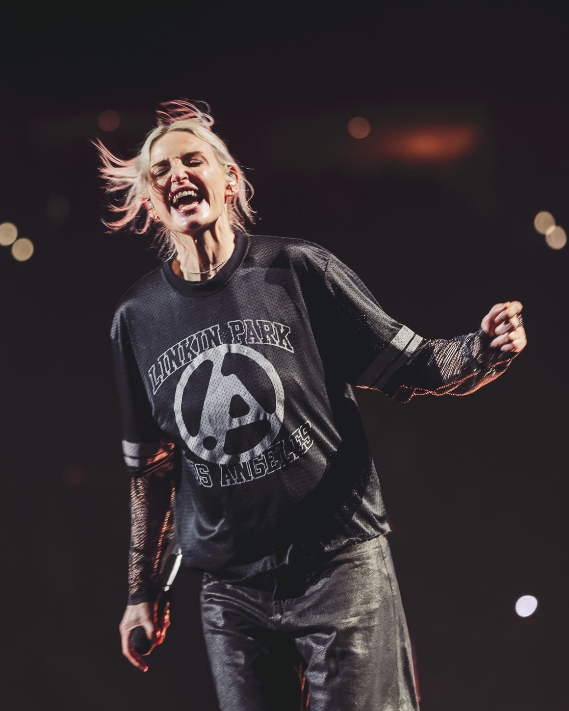 Linkin Park performs at the Xfinity Mobile Arena in Philadelphia, PA