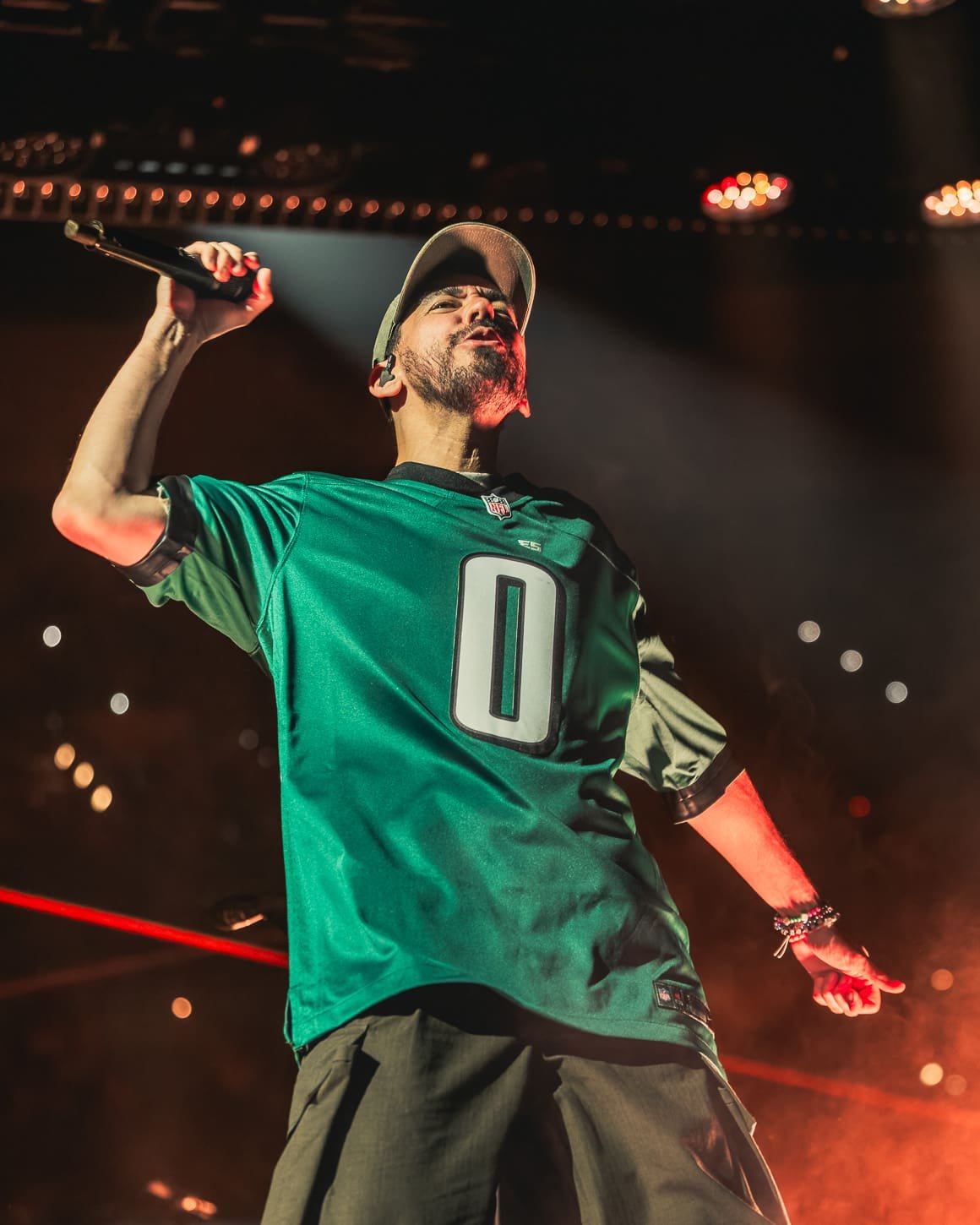 Linkin Park performs at the Xfinity Mobile Arena in Philadelphia, PA