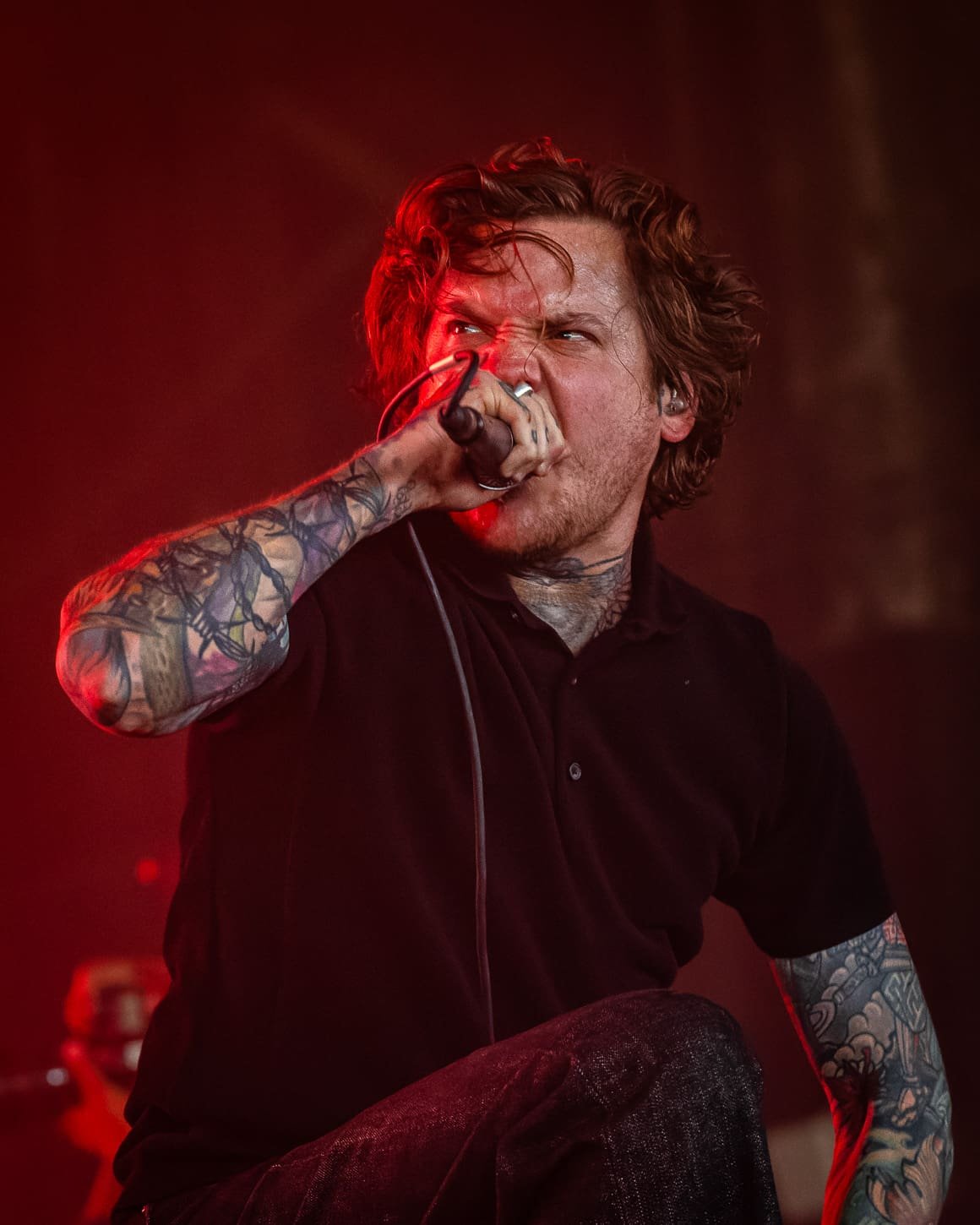 The Devil Wears Prada performs at the Freedom Mortgage Pavilion in Camden, NJ during the Summer of Loud tour. The Devil Wears Prada performs at the Freedom Mortgage Pavilion in Camden, NJ during the Summer of Loud tour.