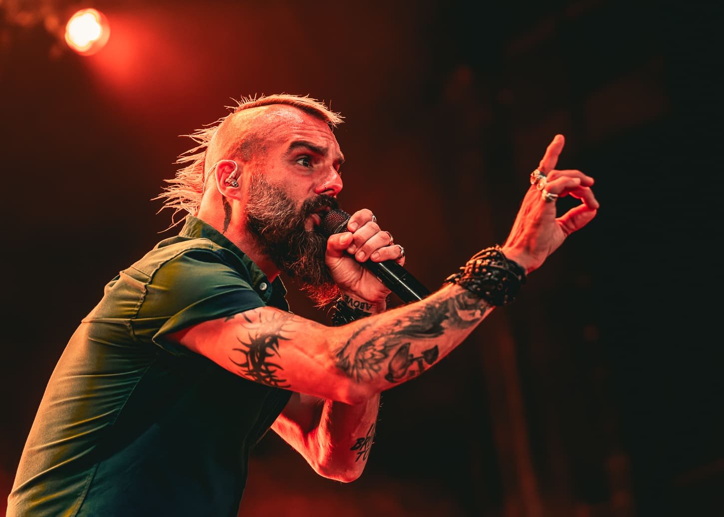 Killswitch Engage performs at the Freedom Mortgage Pavilion in Camden, NJ during the Summer of Loud tour. Killswitch Engage performs at the Freedom Mortgage Pavilion in Camden, NJ during the Summer of Loud tour.