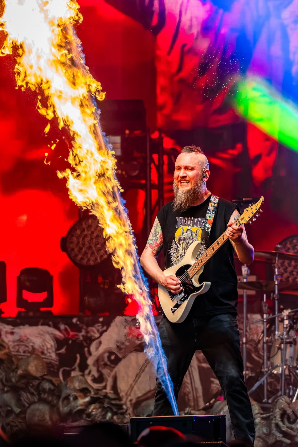 Killswitch Engage performs at the Freedom Mortgage Pavilion in Camden, NJ during the Summer of Loud tour. Killswitch Engage performs at the Freedom Mortgage Pavilion in Camden, NJ during the Summer of Loud tour.