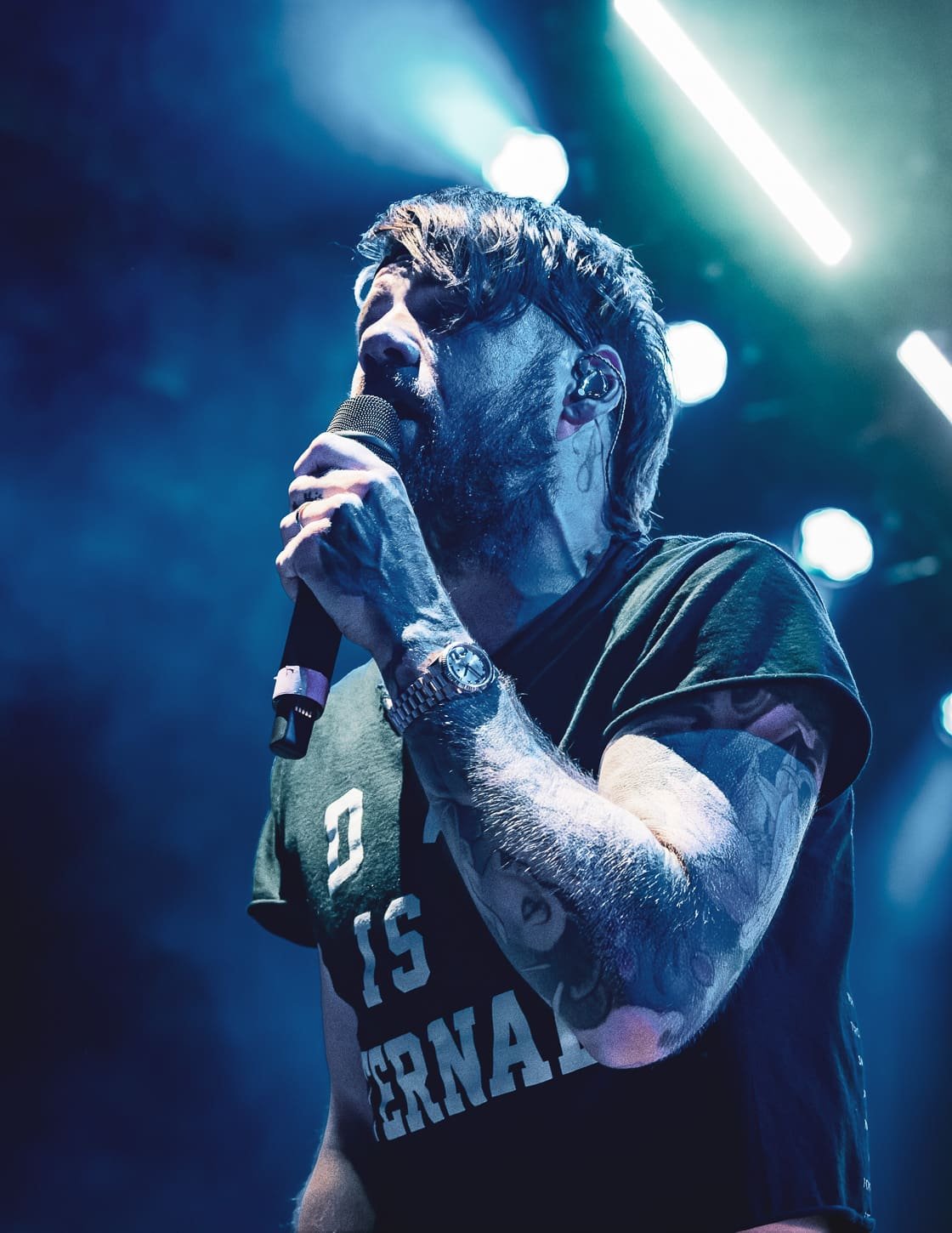 Beartooth performs at the Freedom Mortgage Pavilion in Camden, NJ during the Summer of Loud tour. Beartooth performs at the Freedom Mortgage Pavilion in Camden, NJ during the Summer of Loud tour.