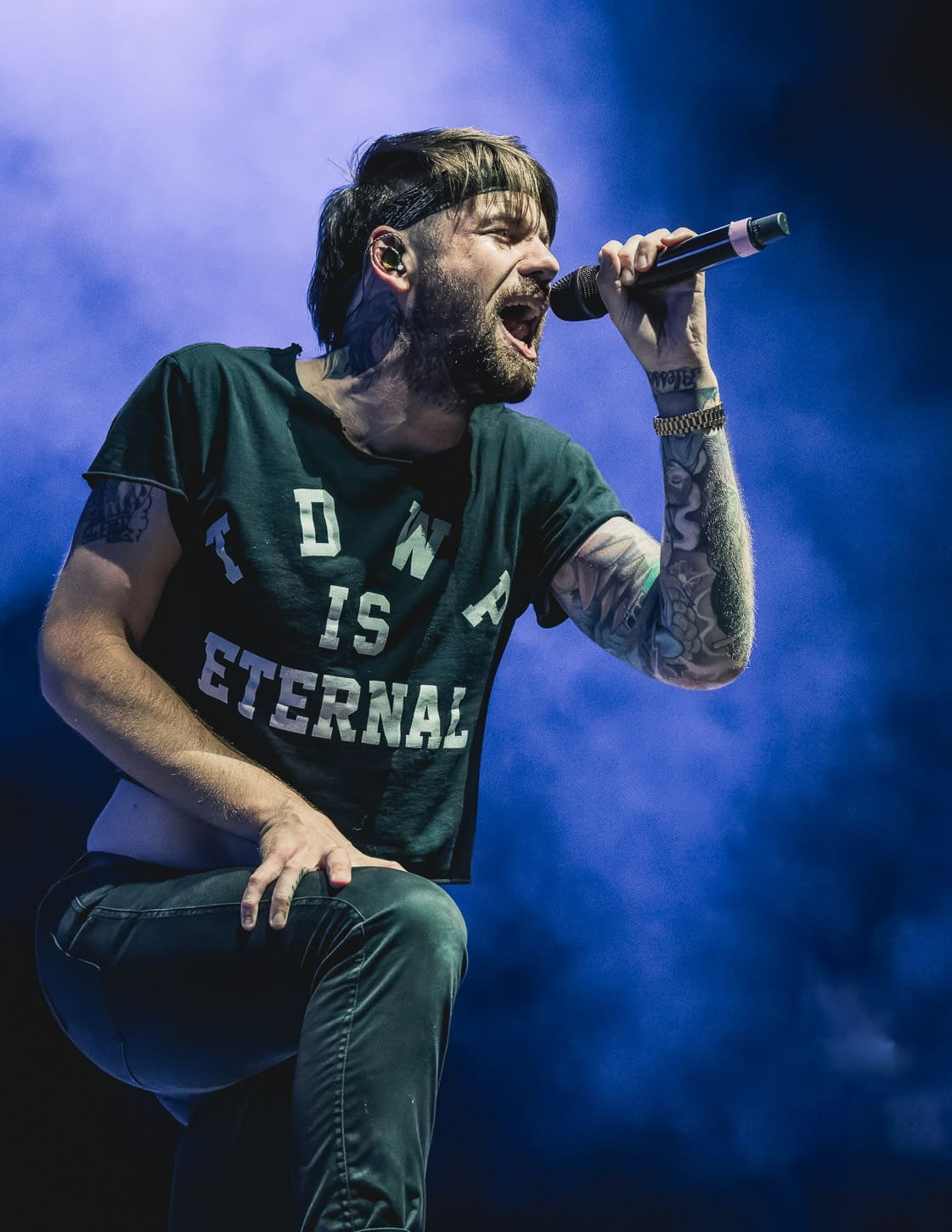 Beartooth performs at the Freedom Mortgage Pavilion in Camden, NJ during the Summer of Loud tour. Beartooth performs at the Freedom Mortgage Pavilion in Camden, NJ during the Summer of Loud tour.