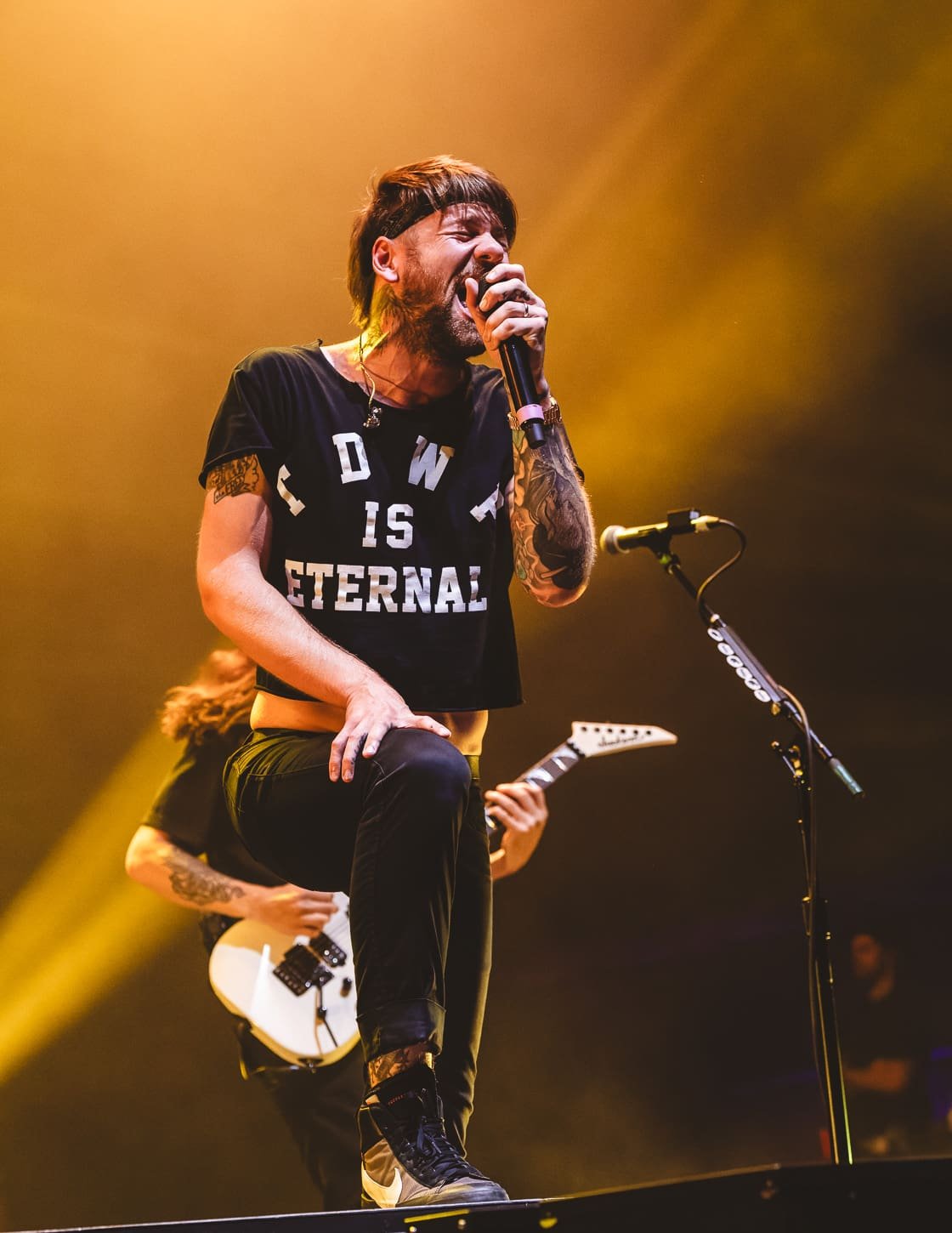 Beartooth performs at the Freedom Mortgage Pavilion in Camden, NJ during the Summer of Loud tour. Beartooth performs at the Freedom Mortgage Pavilion in Camden, NJ during the Summer of Loud tour.