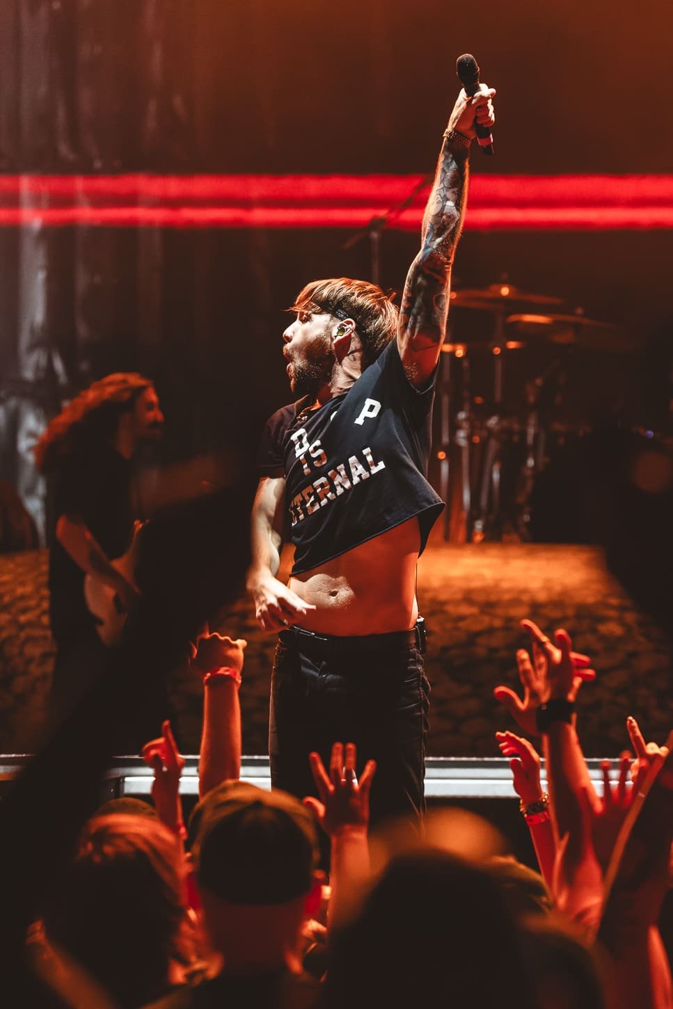 Beartooth performs at the Freedom Mortgage Pavilion in Camden, NJ during the Summer of Loud tour. Beartooth performs at the Freedom Mortgage Pavilion in Camden, NJ during the Summer of Loud tour.