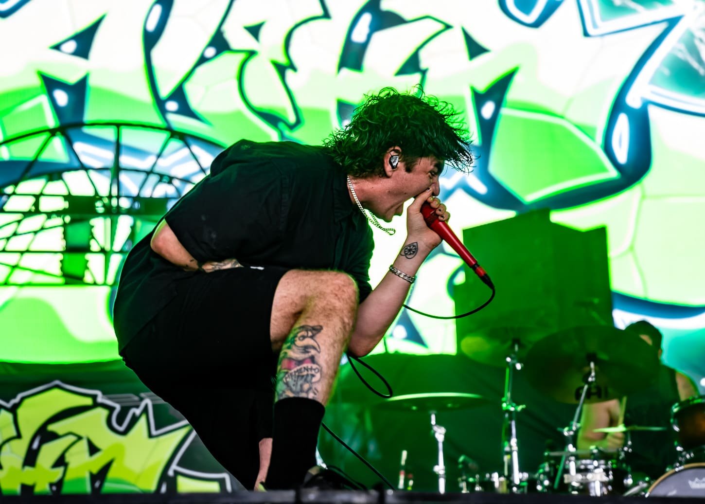 Alphawolf performs at the Freedom Mortgage Pavilion in Camden, NJ during the Summer of Loud tour. Alphawolf performs at the Freedom Mortgage Pavilion in Camden, NJ during the Summer of Loud tour.