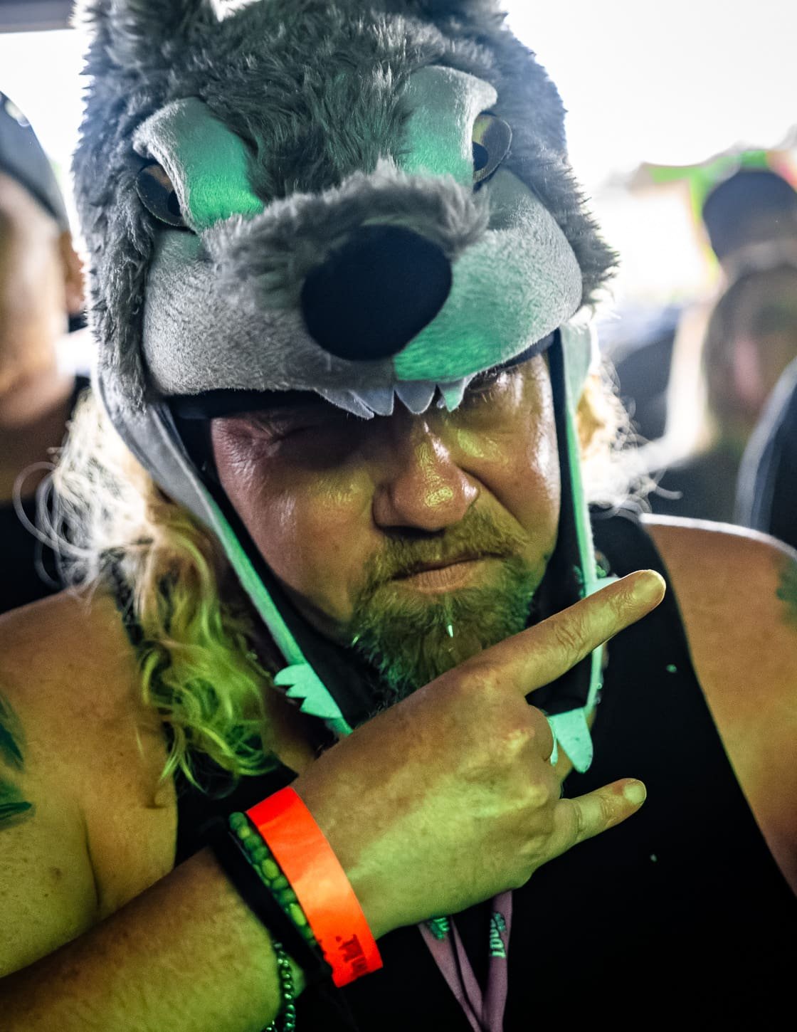 Alphawolf performs at the Freedom Mortgage Pavilion in Camden, NJ during the Summer of Loud tour. Alphawolf performs at the Freedom Mortgage Pavilion in Camden, NJ during the Summer of Loud tour.