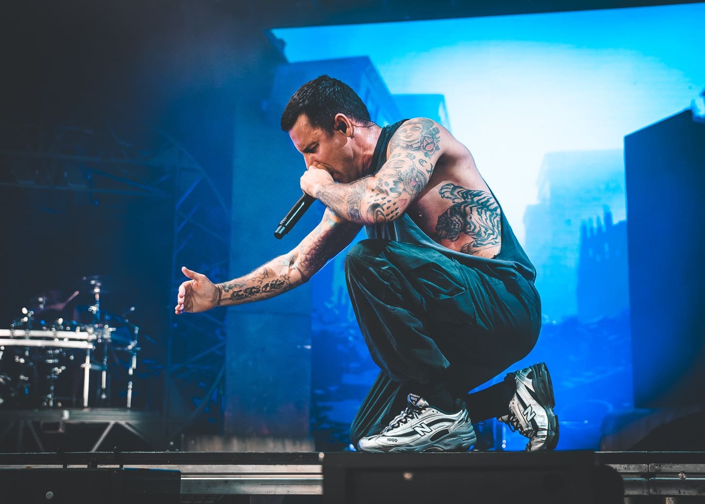 Parkway Drive performs at the Freedom Mortgage Pavilion in Camden, NJ during the Summer of Loud tour. Parkway Drive performs at the Freedom Mortgage Pavilion in Camden, NJ during the Summer of Loud tour.