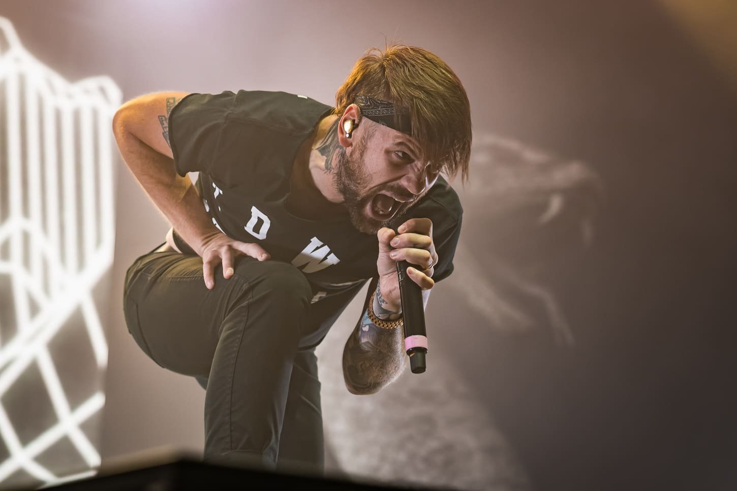 Beartooth performs at the Freedom Mortgage Pavilion in Camden, NJ during the Summer of Loud tour. Beartooth performs at the Freedom Mortgage Pavilion in Camden, NJ during the Summer of Loud tour.