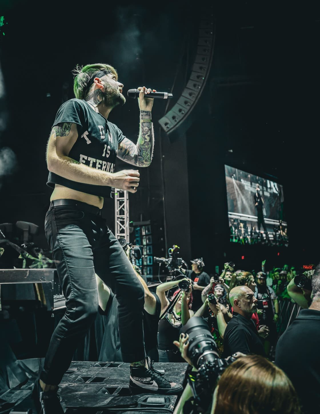 Beartooth performs at the Freedom Mortgage Pavilion in Camden, NJ during the Summer of Loud tour. Beartooth performs at the Freedom Mortgage Pavilion in Camden, NJ during the Summer of Loud tour.