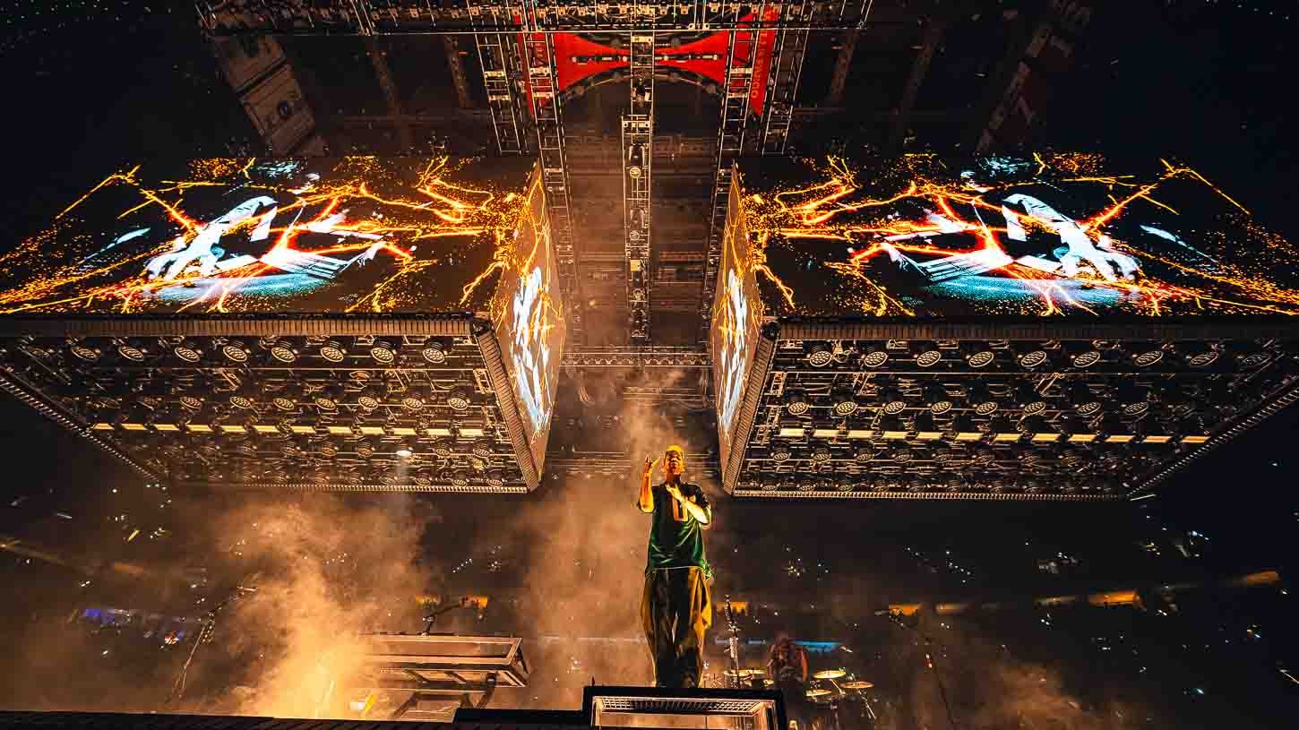 Linkin Park performs at the Xfinity Mobile Arena in Philadelphia, PA