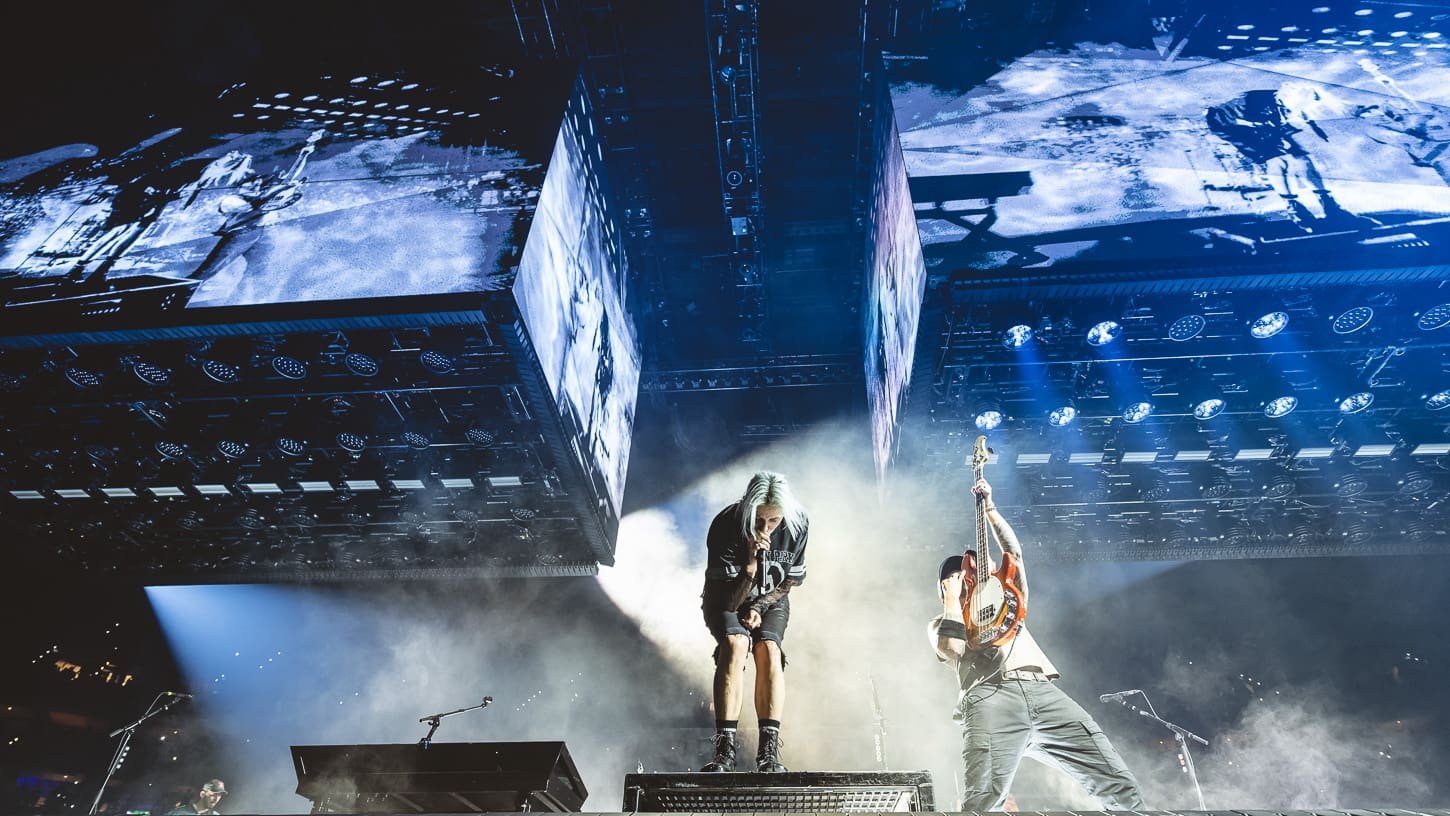 Linkin Park performs at the Xfinity Mobile Arena in Philadelphia, PA