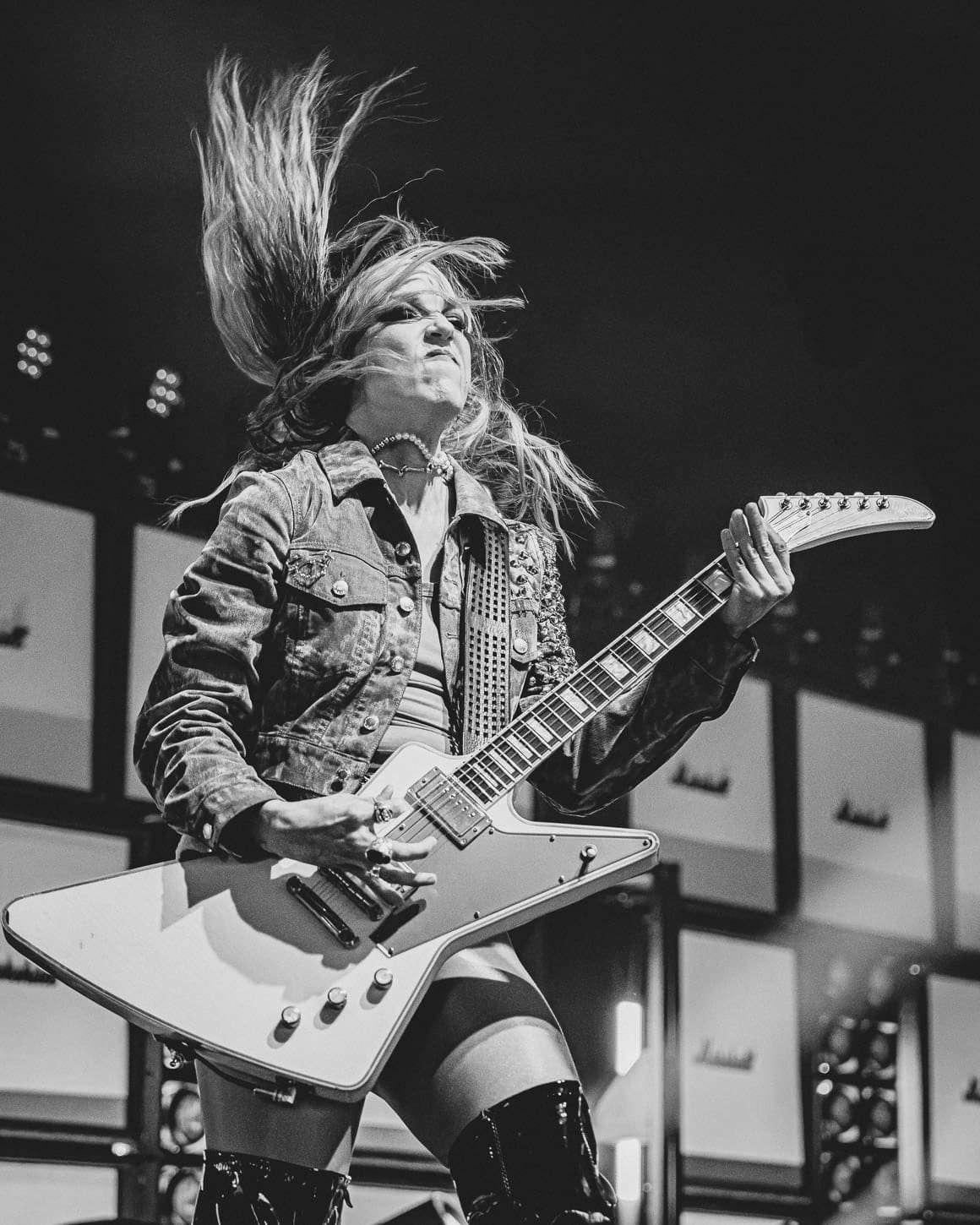 Halestorm performs at the Freedom Mortgage Pavilion in Camden, NJ Halestorm performs at the Freedom Mortgage Pavilion in Camden, NJ