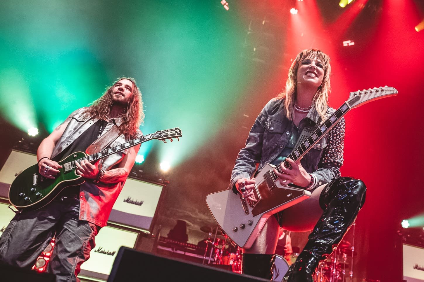 Halestorm performs at the Freedom Mortgage Pavilion in Camden, NJ Halestorm performs at the Freedom Mortgage Pavilion in Camden, NJ
