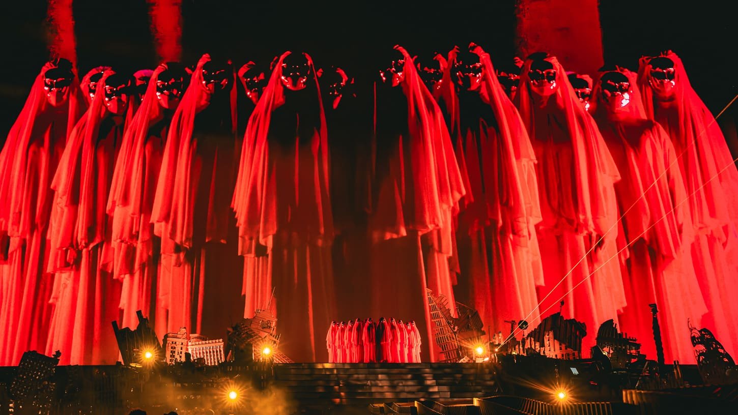 The Weeknd performs at Lincoln Financial Field in Philadelphia, PA