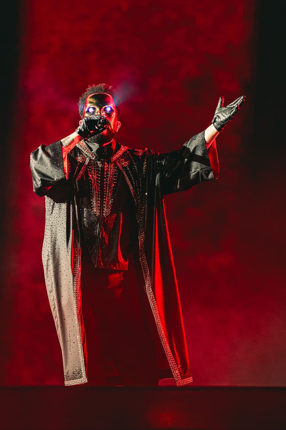 The Weeknd performs at Lincoln Financial Field in Philadelphia, PA