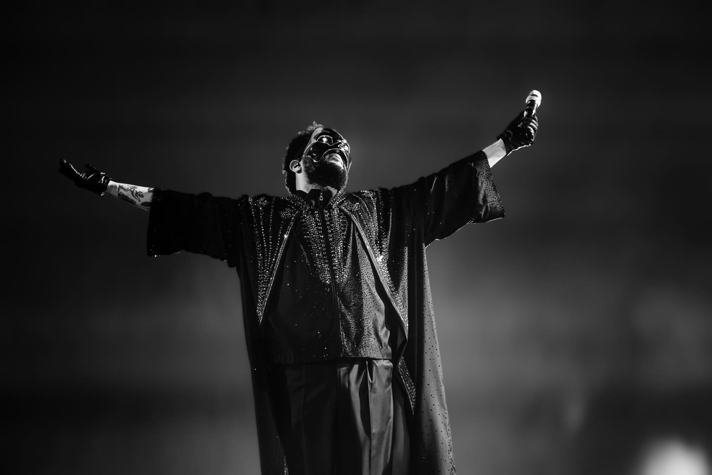 The Weeknd performs at Lincoln Financial Field in Philadelphia, PA