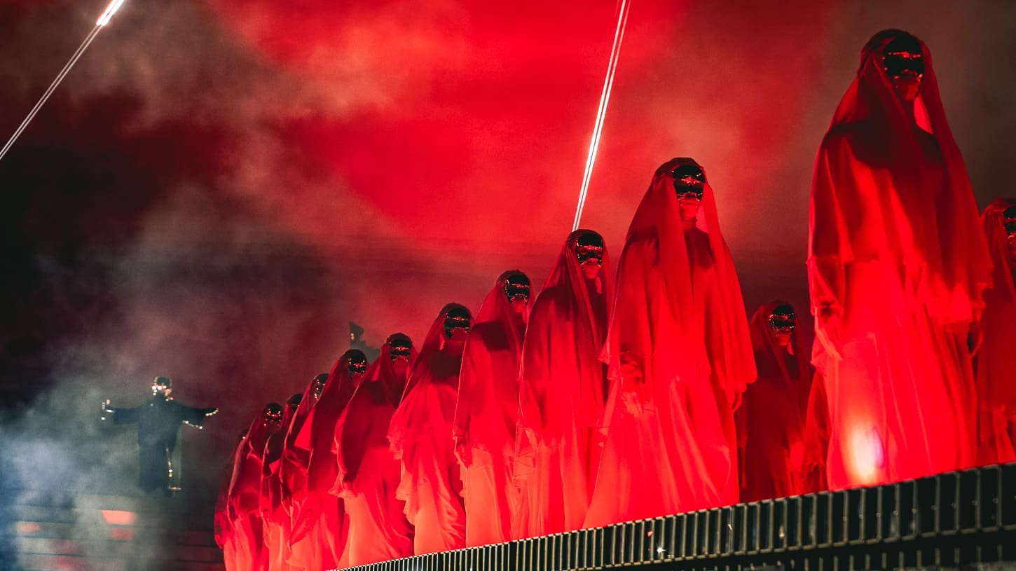 The Weeknd performs at Lincoln Financial Field in Philadelphia, PA