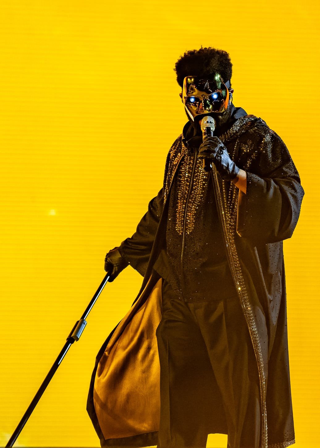 The Weeknd performs at Lincoln Financial Field in Philadelphia, PA