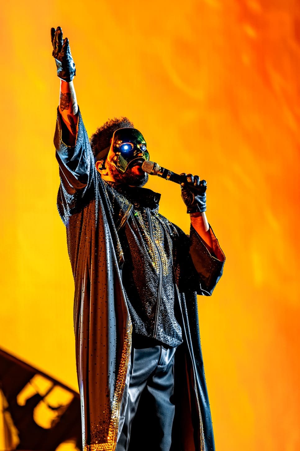 The Weeknd performs at Lincoln Financial Field in Philadelphia, PA