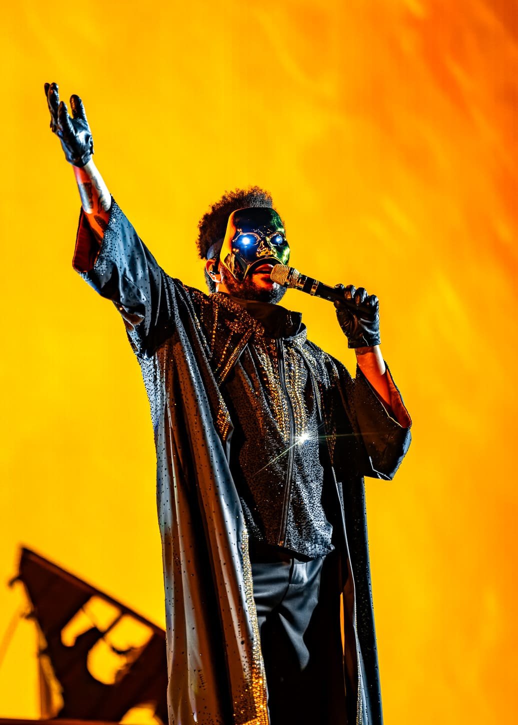 The Weeknd performs at Lincoln Financial Field in Philadelphia, PA