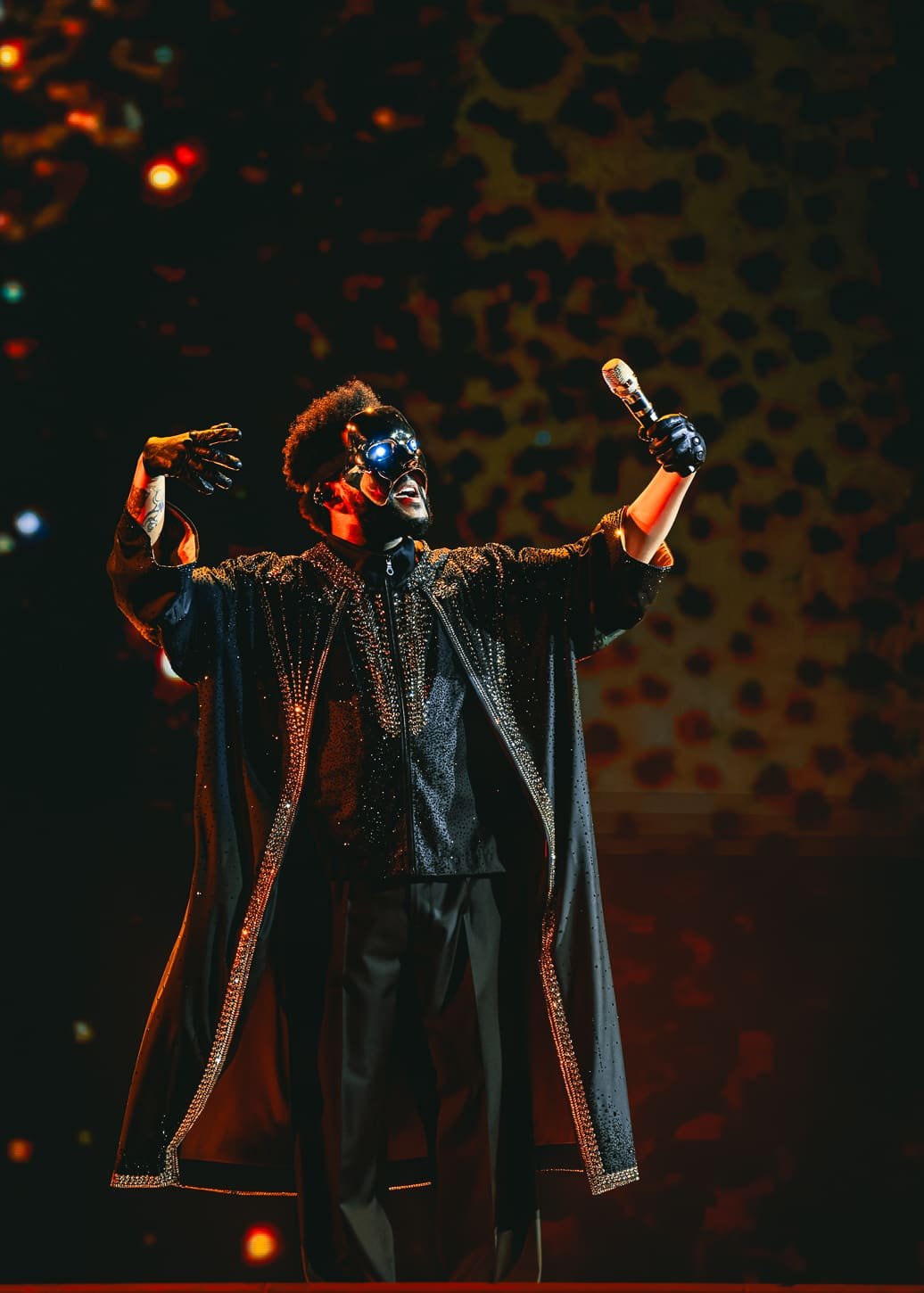 The Weeknd performs at Lincoln Financial Field in Philadelphia, PA