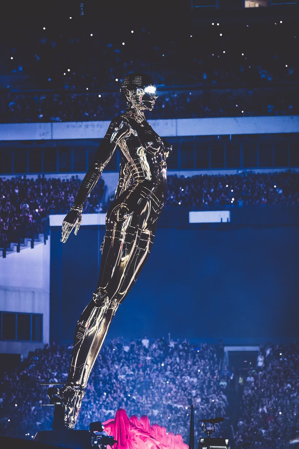 The Weeknd performs at Lincoln Financial Field in Philadelphia, PA
