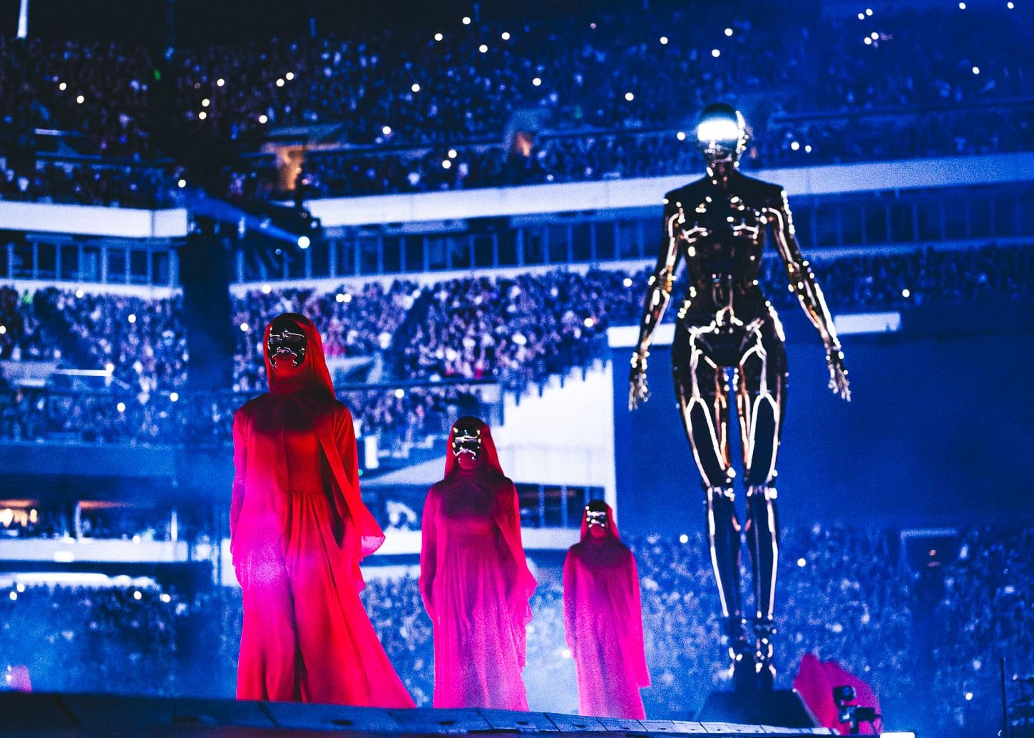 The Weeknd performs at Lincoln Financial Field in Philadelphia, PA