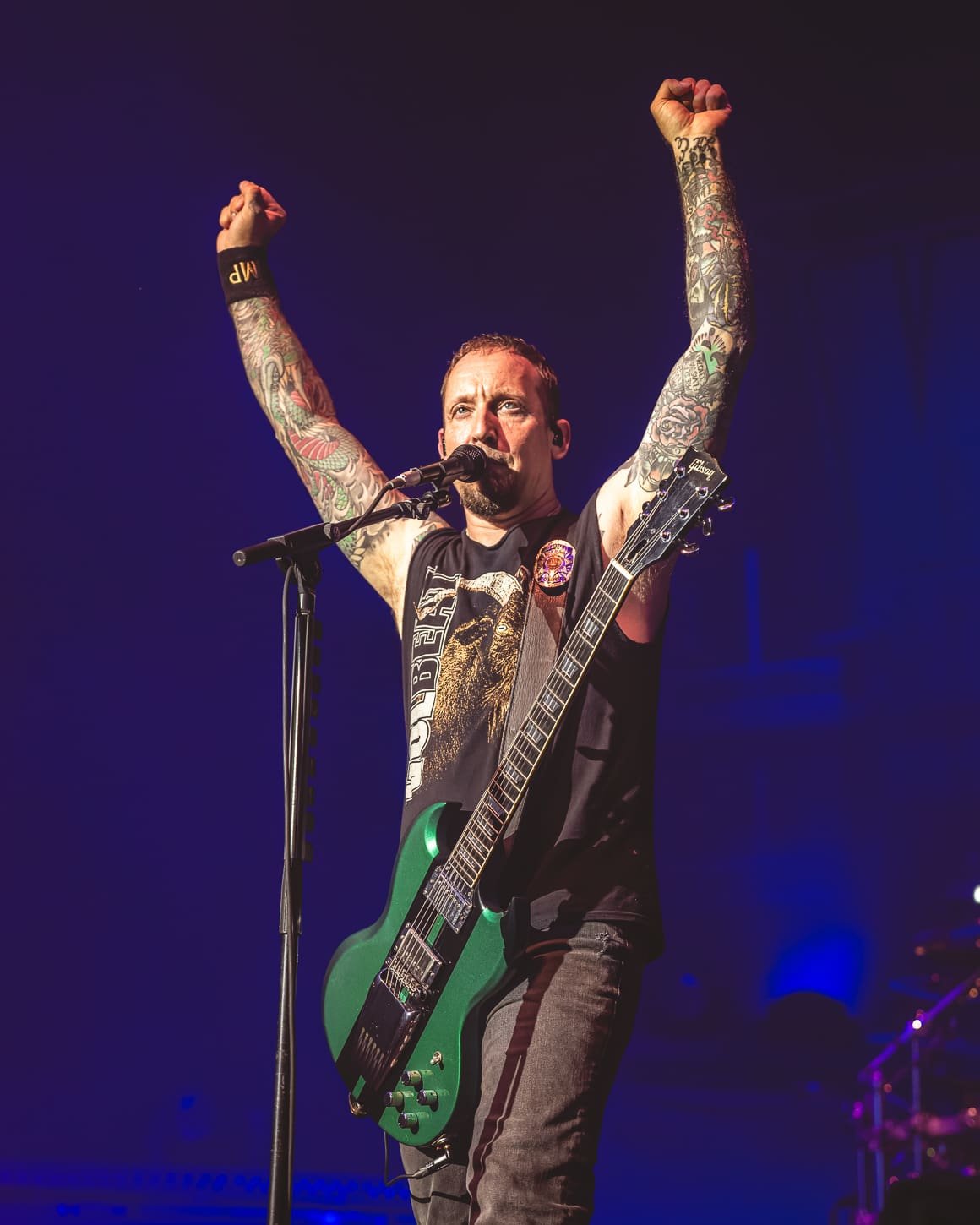 Volbeat performs at the Freedom Mortgage Pavilion in Camden, NJ Volbeat performs at the Freedom Mortgage Pavilion in Camden, NJ