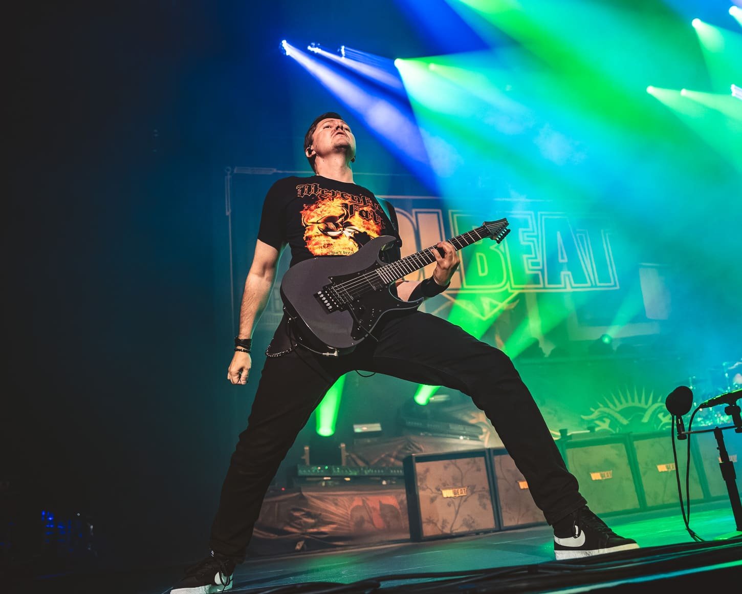 Volbeat performs at the Freedom Mortgage Pavilion in Camden, NJ Volbeat performs at the Freedom Mortgage Pavilion in Camden, NJ