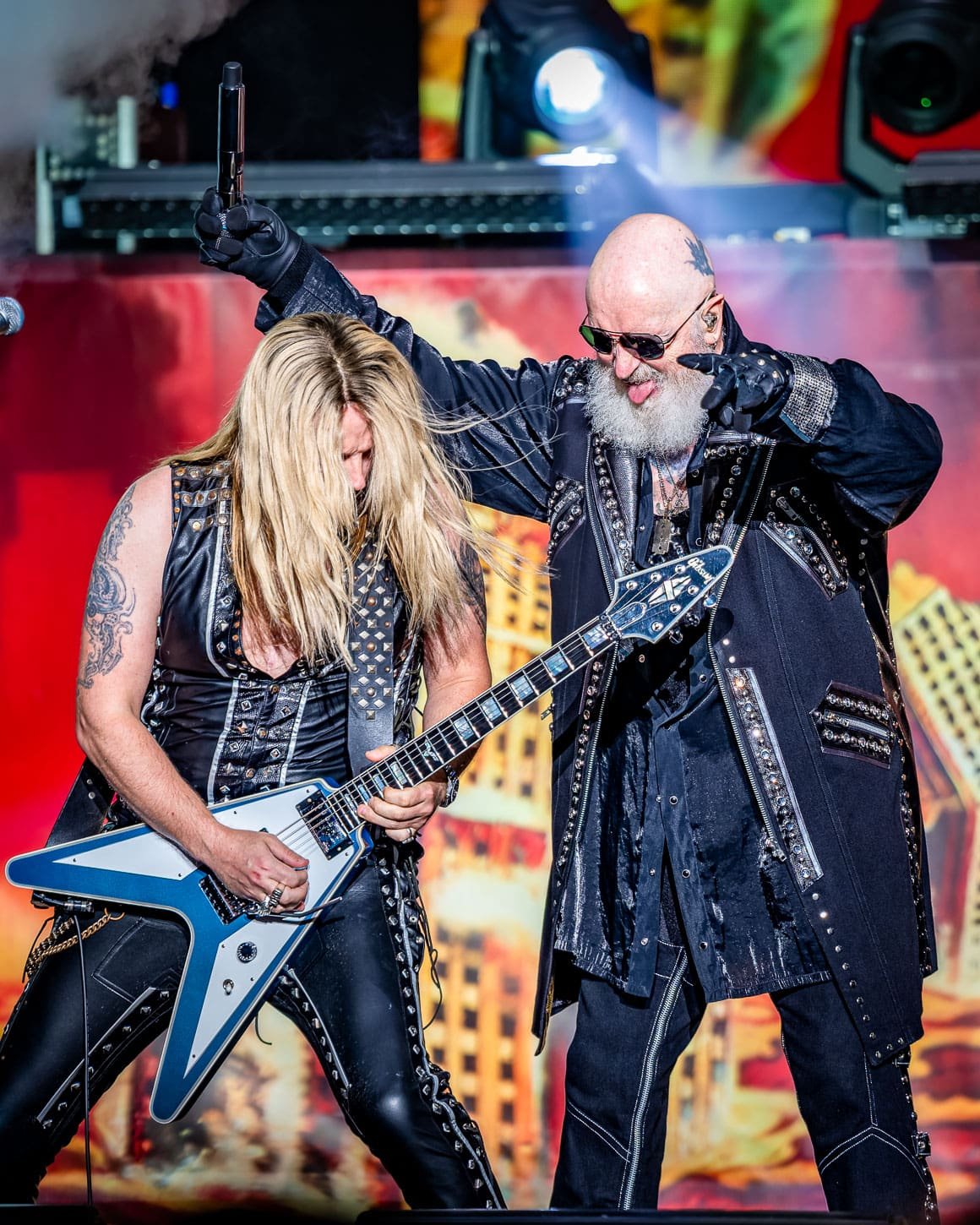 Judas Priest perform at the PNC Bank Center in Holmdel, NJ