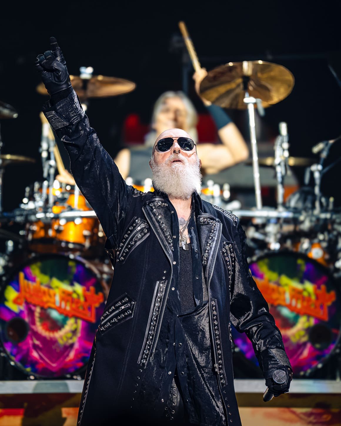 Judas Priest perform at the PNC Bank Center in Holmdel, NJ