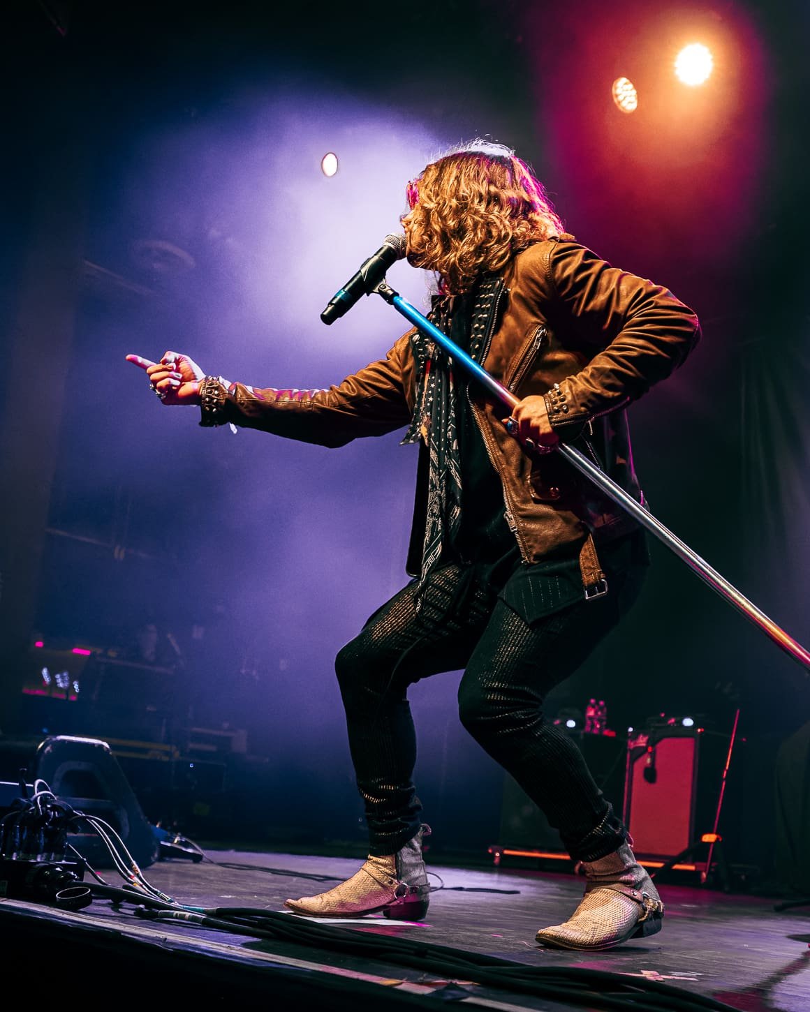 Dirty Honey performs at The Fillmore in Philadelphia, PA