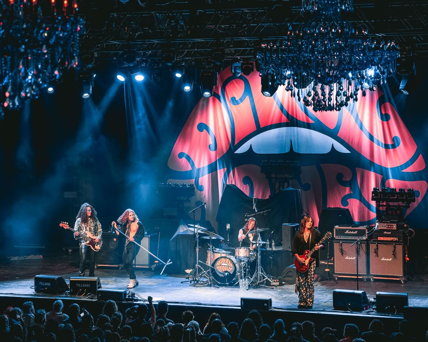 Dirty Honey performs at The Fillmore in Philadelphia, PA