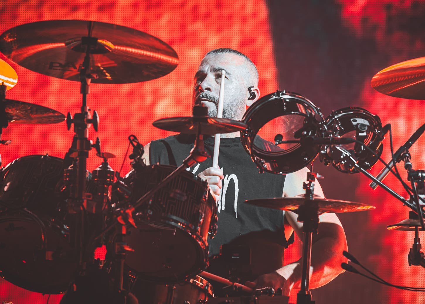 System of a Down performs at Metlife Stadium. System of a Down performs at Metlife Stadium.