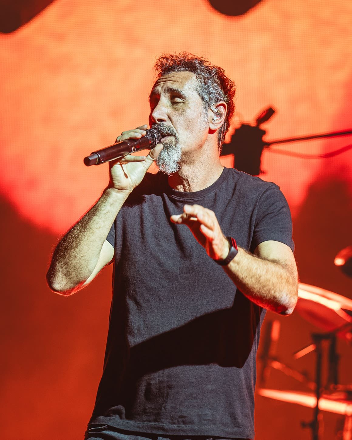 System of a Down performs at Metlife Stadium. System of a Down performs at Metlife Stadium.