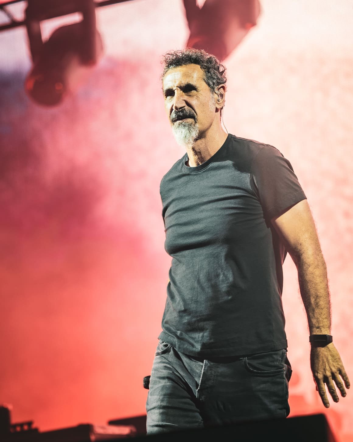 System of a Down performs at Metlife Stadium. System of a Down performs at Metlife Stadium.