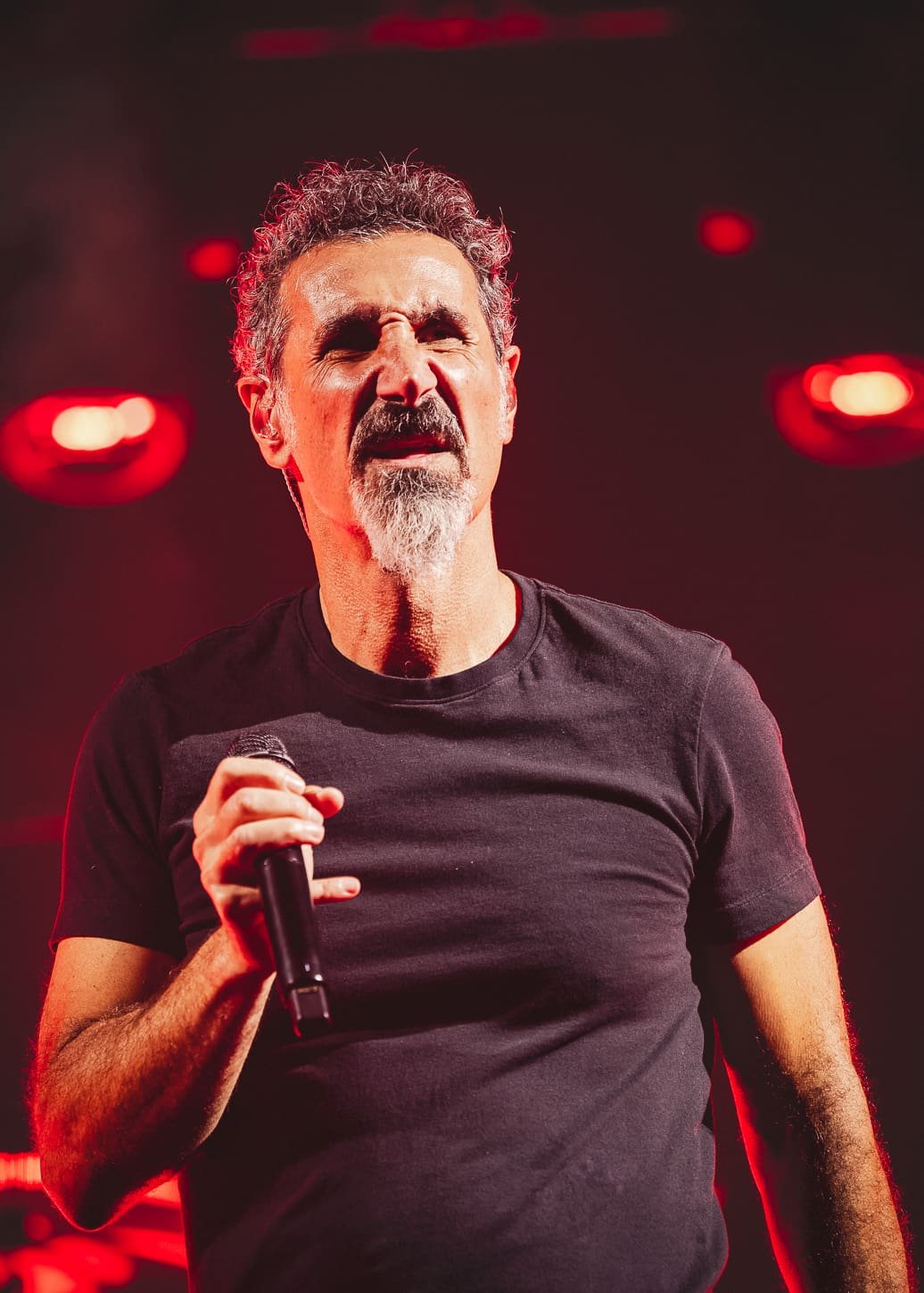 System of a Down performs at Metlife Stadium. System of a Down performs at Metlife Stadium.
