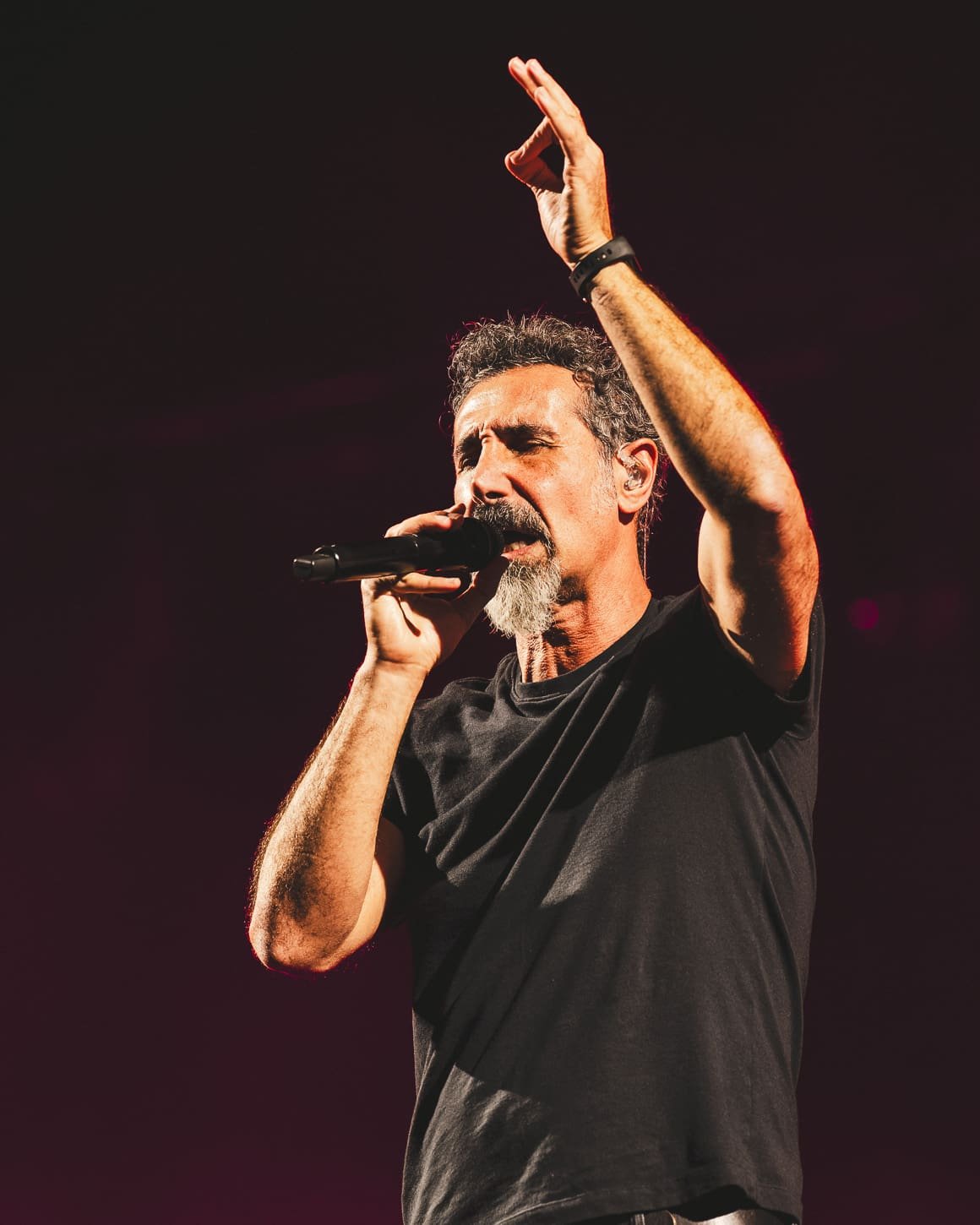 System of a Down performs at Metlife Stadium. System of a Down performs at Metlife Stadium.