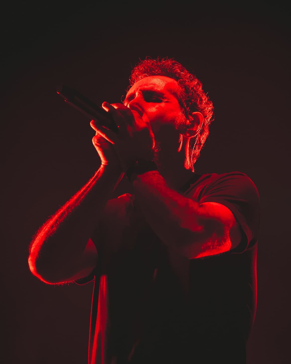 System of a Down performs at Metlife Stadium. System of a Down performs at Metlife Stadium.