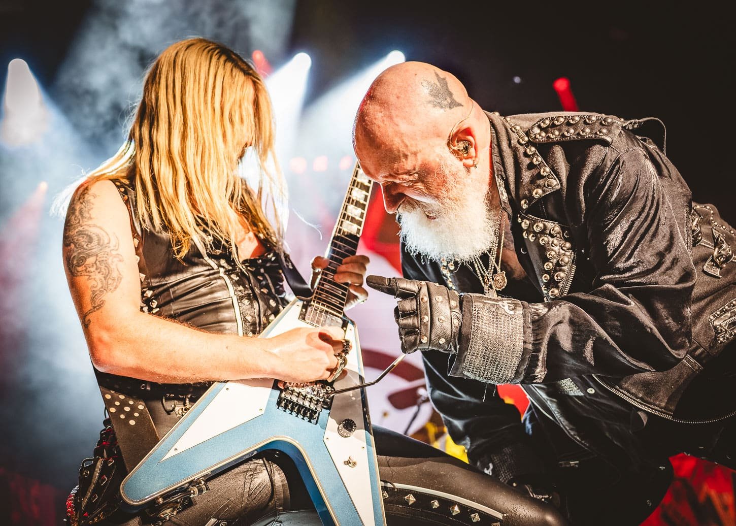 Judas Priest perform at the PNC Bank Center in Holmdel, NJ