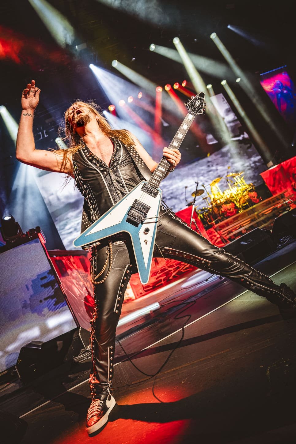 Judas Priest perform at the PNC Bank Center in Holmdel, NJ