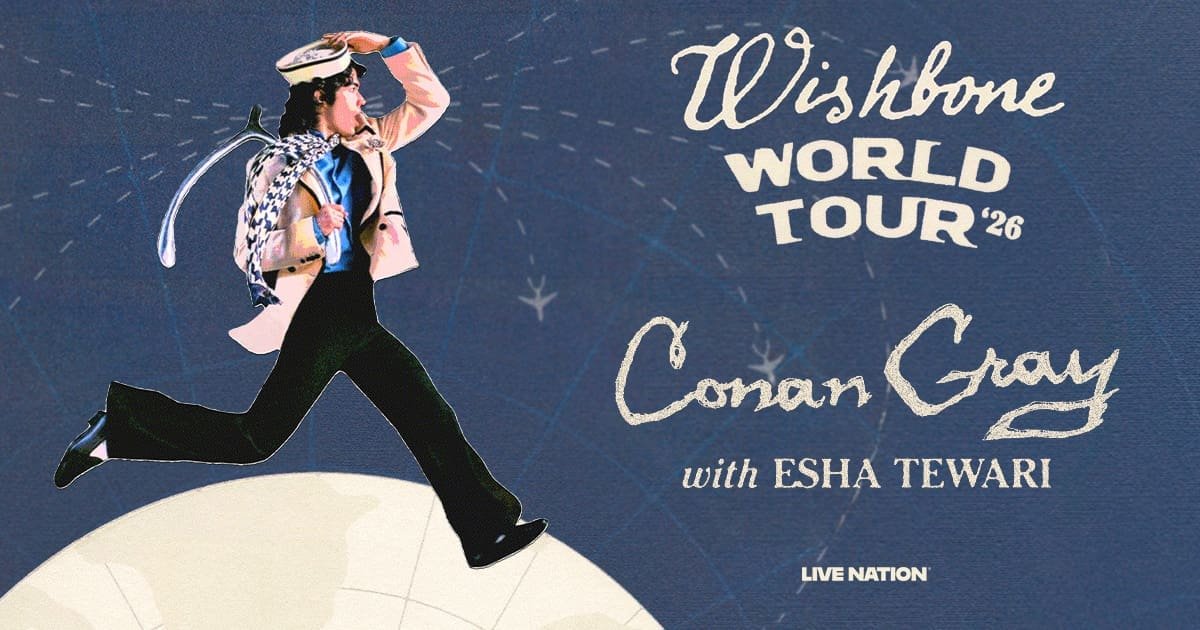 Conan Gray Unveils 2026 Global Arena Tour Wishbone World Tour Static Social FacebookPR 1200x630 ConanGray 2026 National PtQq7w