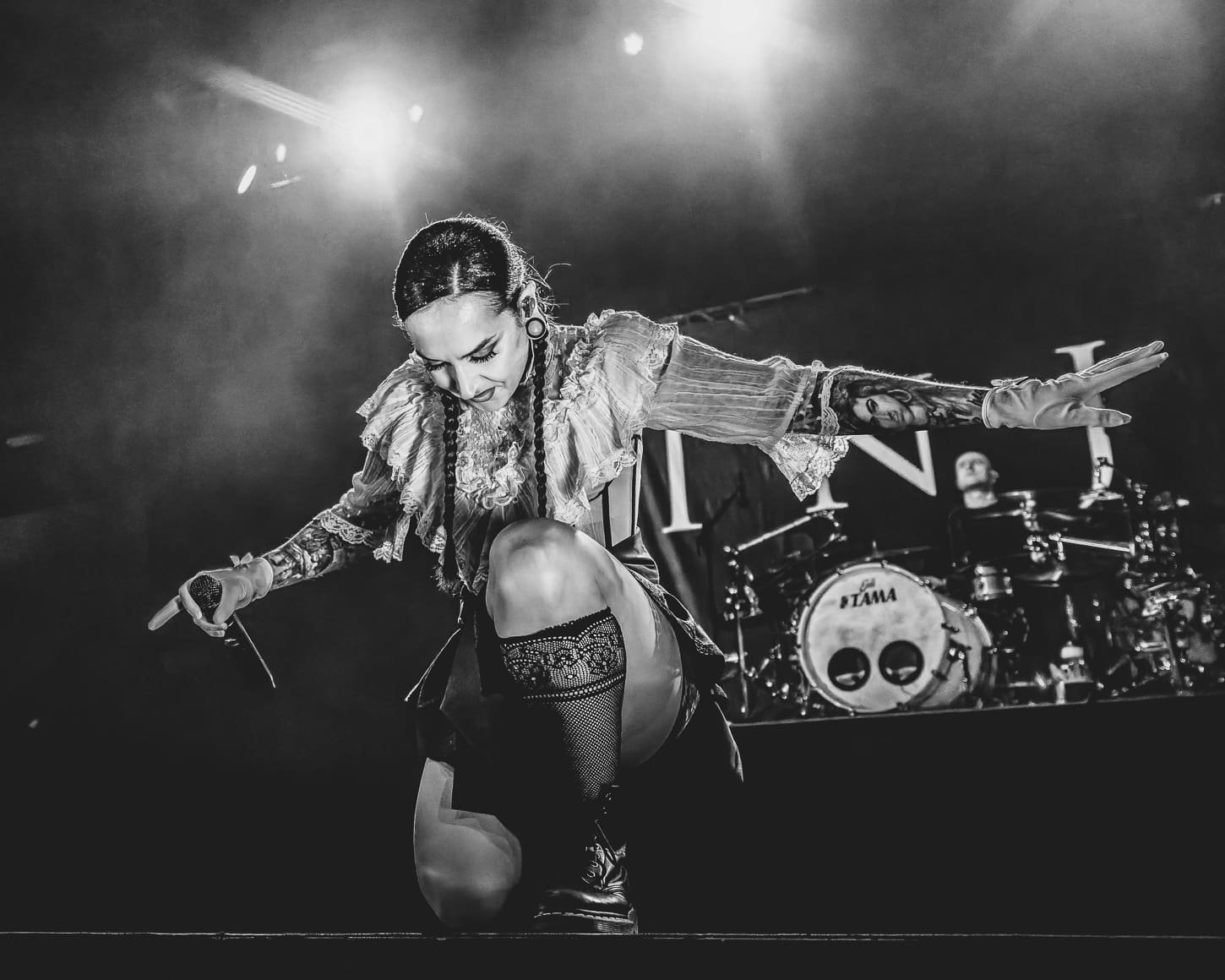 Jinjer performs at Freedom Hall in Lancaster, PA