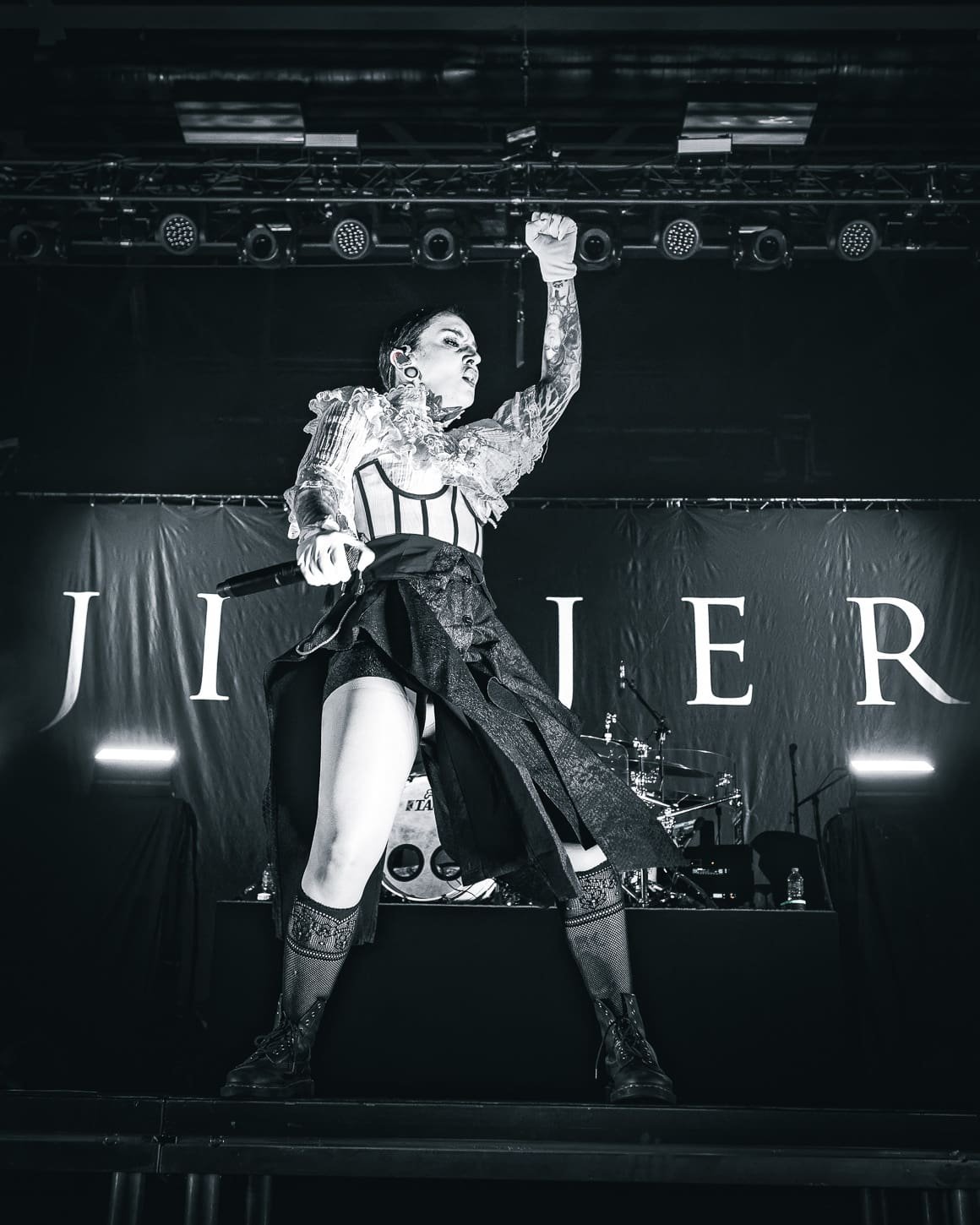 Jinjer performs at Freedom Hall in Lancaster, PA