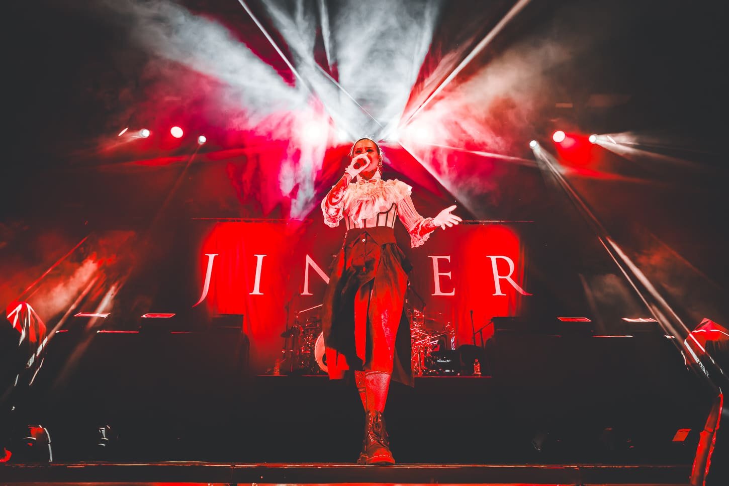 Jinjer performs at Freedom Hall in Lancaster, PA